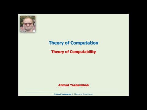 Theory of Computation: Lec 22: Theory of Computability