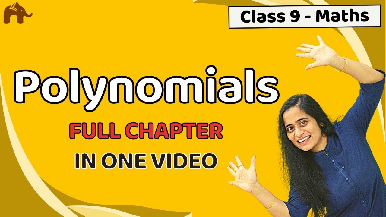 Polynomials Class 9 NCERT | Chapter 2 | CBSE