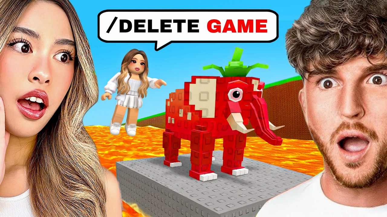 Caylus Gave Me ADMIN COMMANDS In SURVIVE LAVA FOR BRAINROTS..