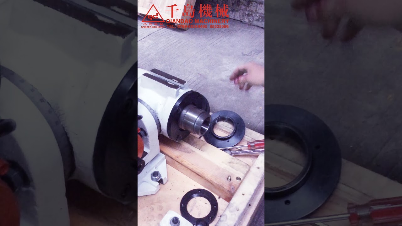 MQ6025A 电镀磨头分度盘安装方法