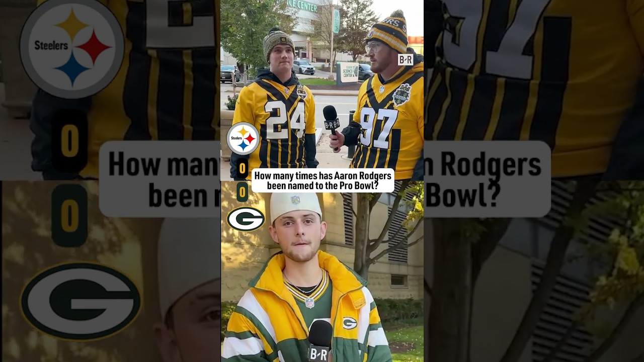 Steelers vs Packers Fans: Who Knows Aaron Rodgers Better? 🤔