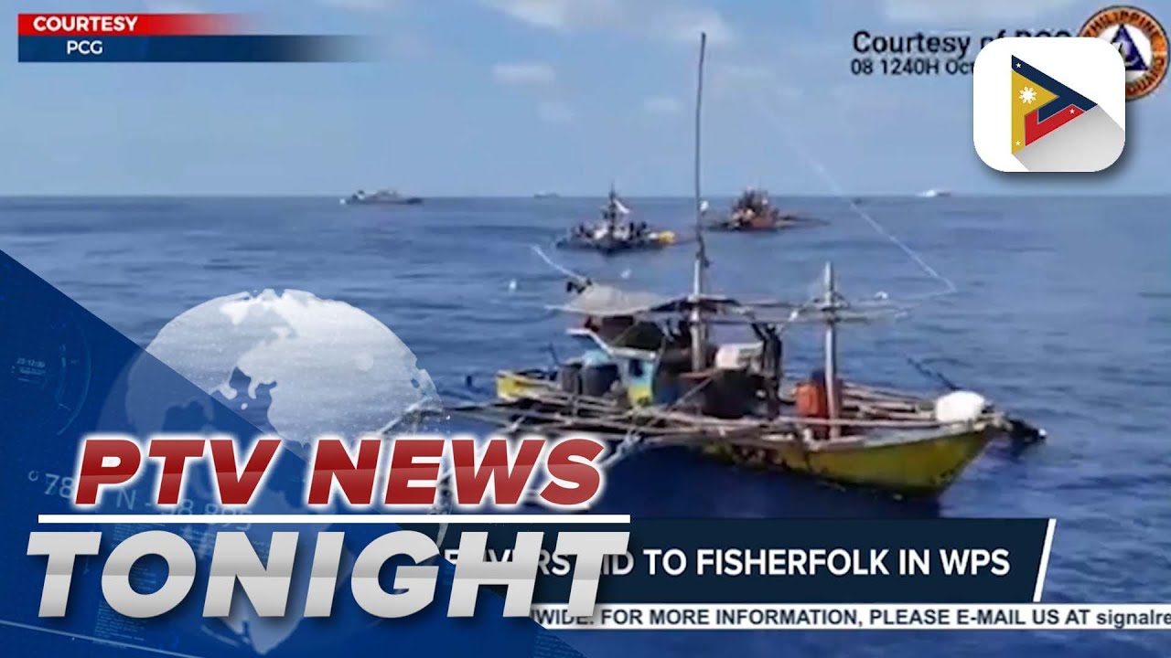 PCG & BFAR Aid Fisherfolk in West Philippine Sea 🚤