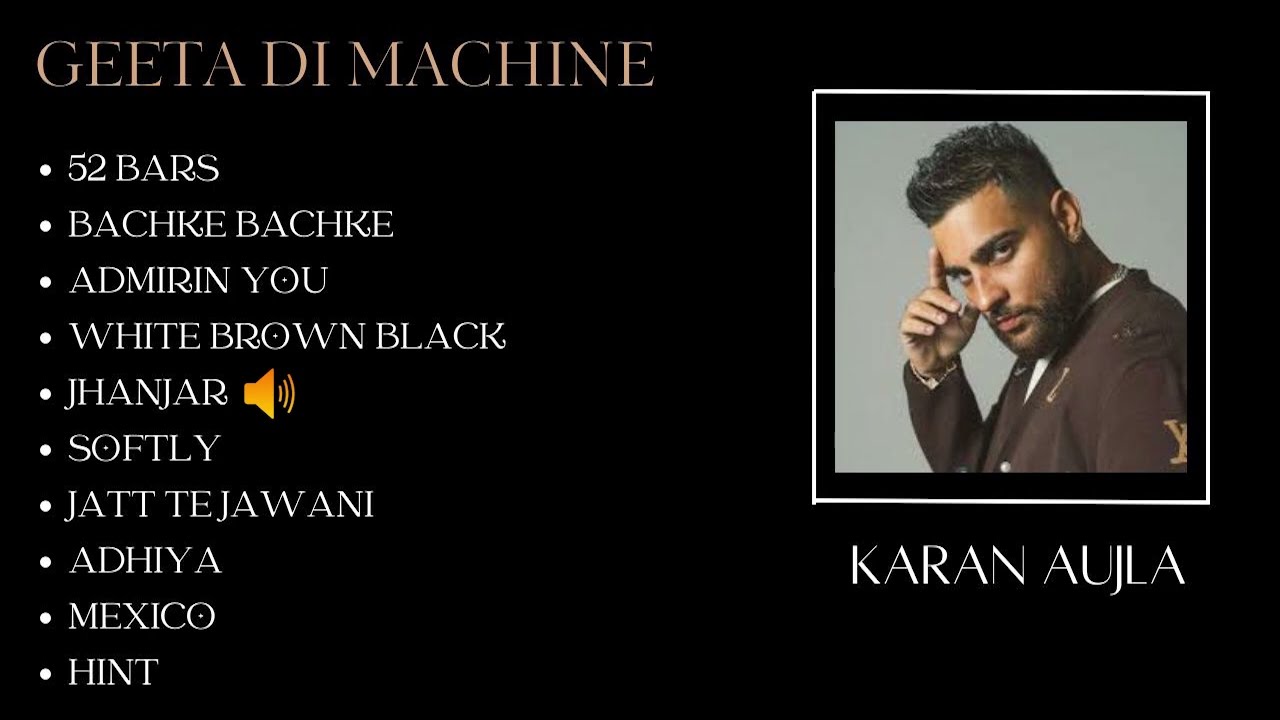 Top Karan Aujla Hits 🎶 | Must-Listen Punjabi Playlist