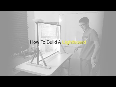 How To Build A Lightboard | A Roman Family Project