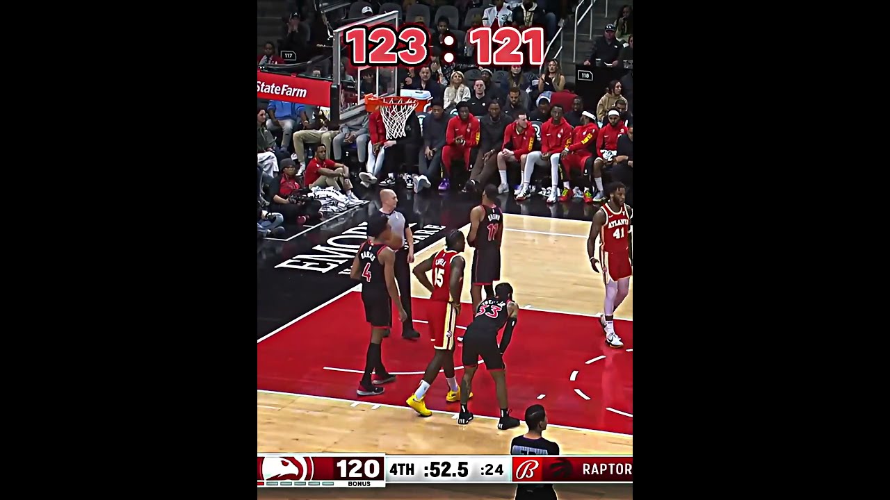 Hawks Win in Thrilling Finish vs Raptors 🏀