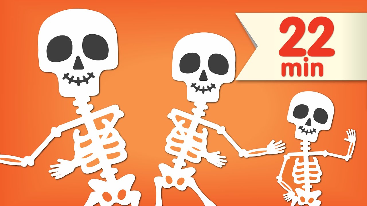 The Skeleton Dance & More | Fun Kids Dance Songs 🕺