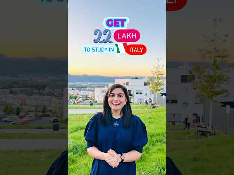 Get 22 Lakh To Study In Italy 🇮🇹 Italy Scholarships For Middle Class Students #flyingabroad #study