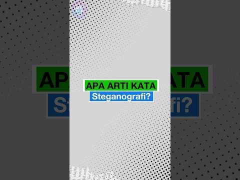 STEGANOGRAFI‼️APA ARTINYA❓️❓️#artikata #steganograpfi#shorts