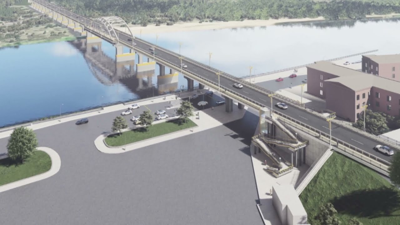 Обновление Мозырского моста 🚧