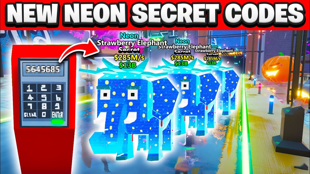 New Neon Secret Codes in Fortnite Brainrot Tokyo Event 🎮