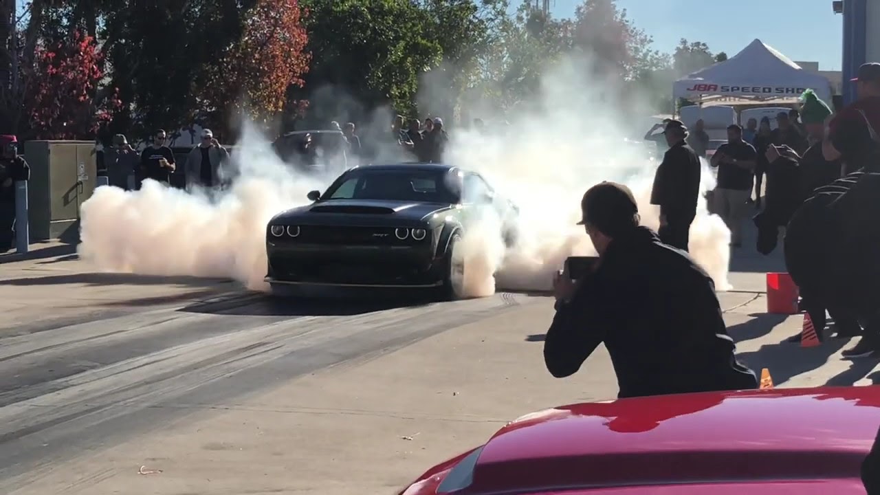 Dodge Demon Burnout 🚗