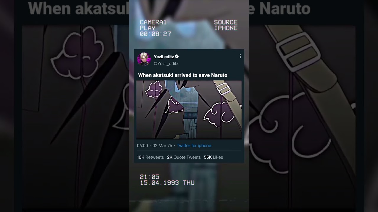 Akatsuki Arrives to Save Naruto 🥶