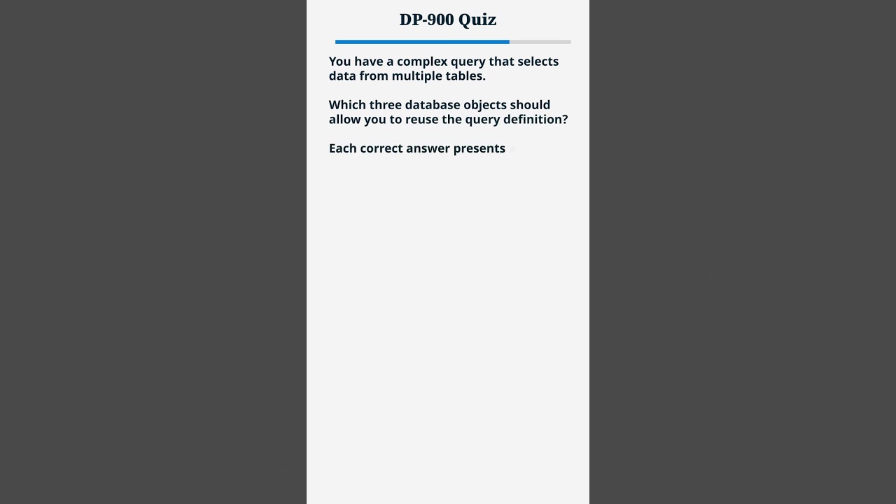 What's the Secret Sauce Behind Azure Data Fundamentals Exam Success? #DP900 #shorts