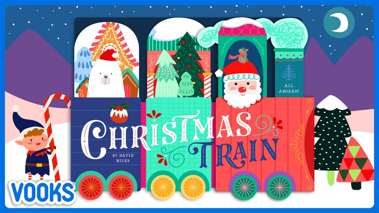 Christmas Train! Read Aloud Kids Book 🚂