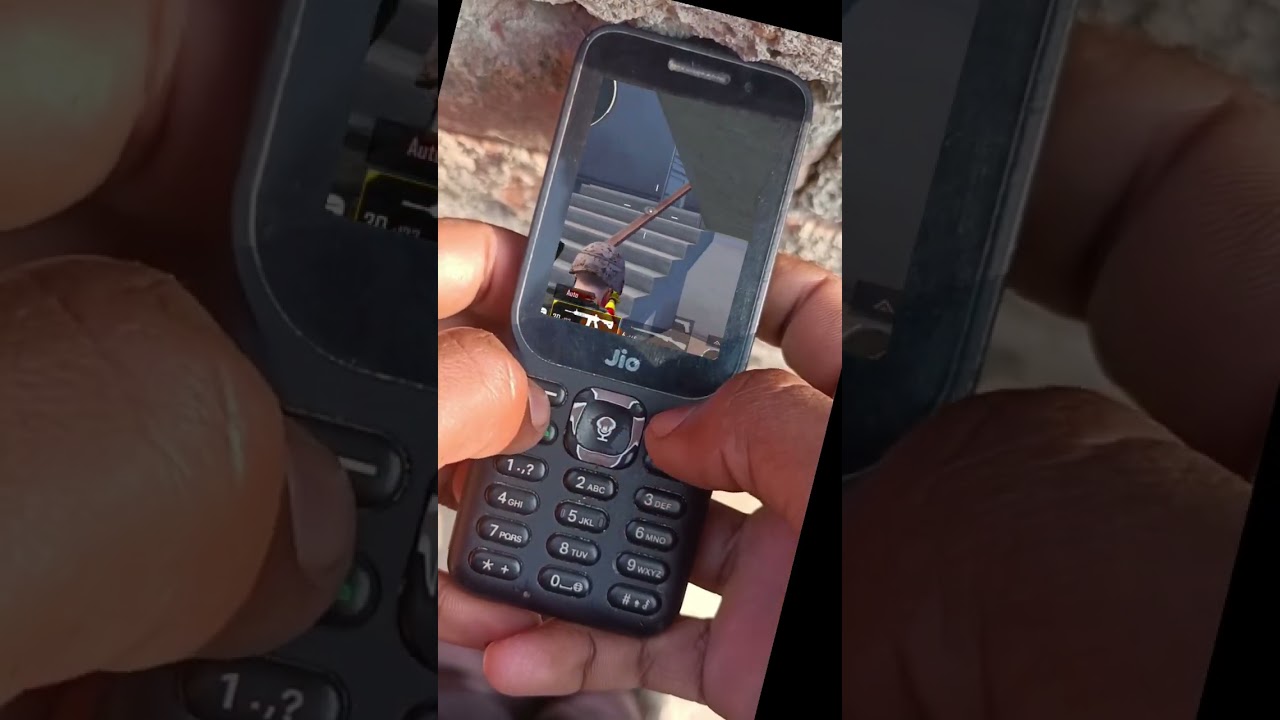 Jio Phone Plays BGMI 🤳