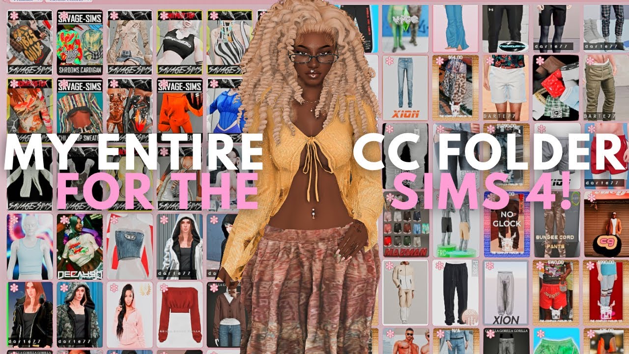 Huge Sims 4 Mods Folder Drop: 20k+ CC! 🎉