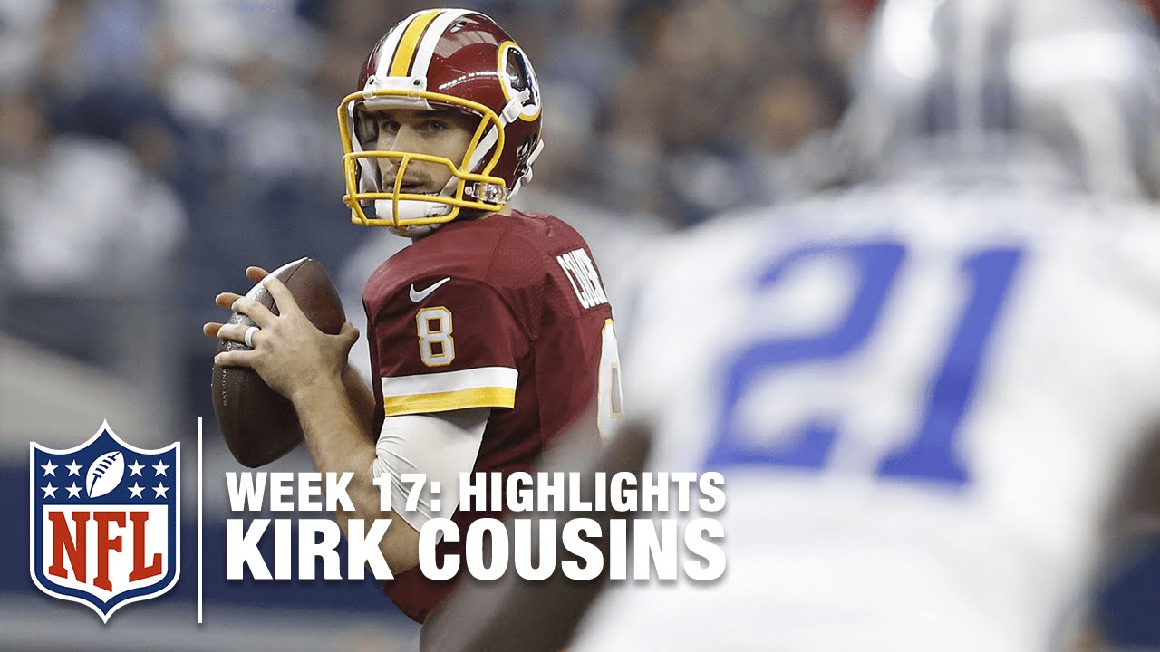 Kirk Cousins Finishes 2015 Season On FIRE! | Redskins vs. Cowboys | NFL Week 17 Highlights