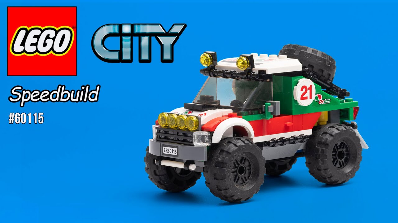 LEGO CITY Desert 4x4 SUV Set 60115 🏜️