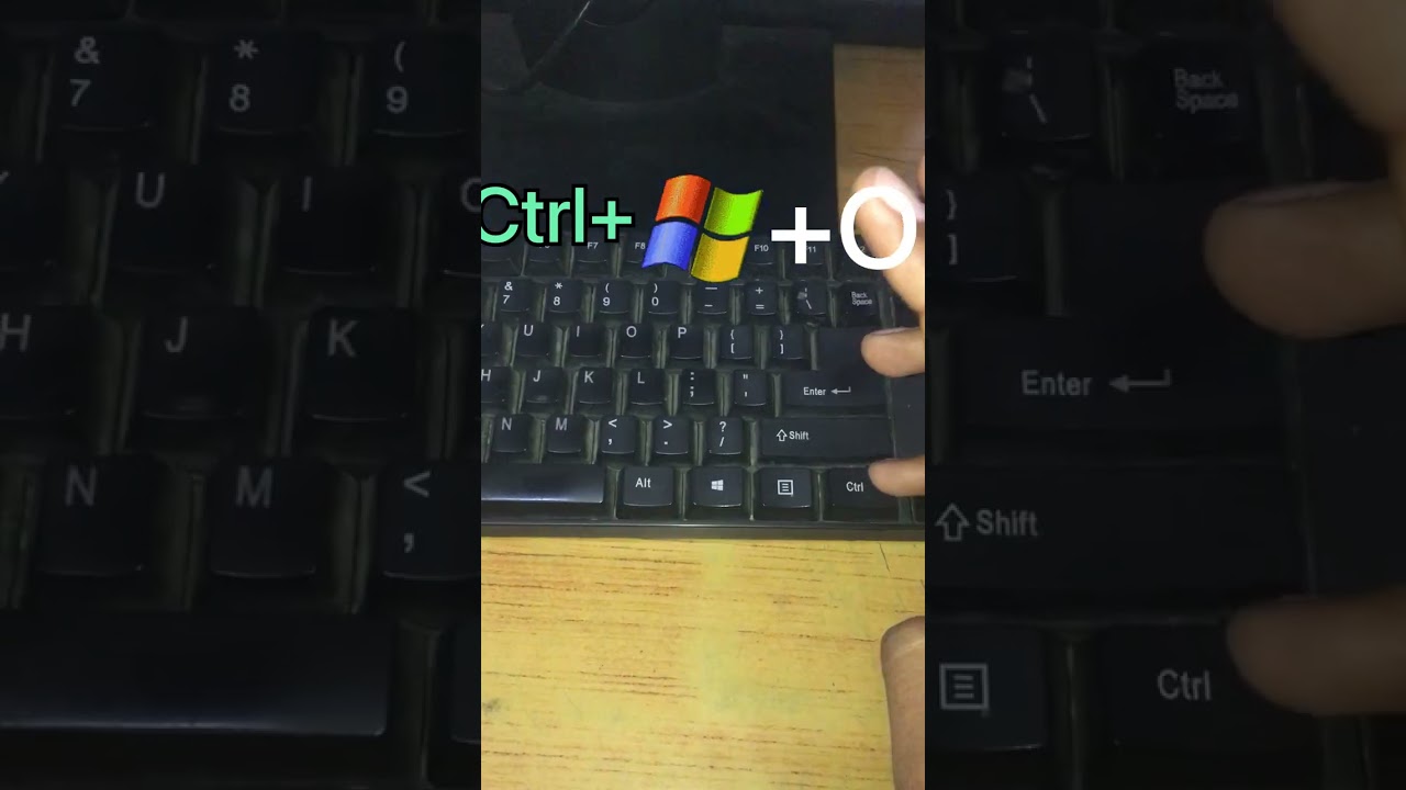 Windows Shortcut to Open On-Screen Keyboard 🖥️