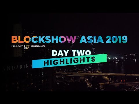 BlockShow Asia 2019. Day 2. Highlights.