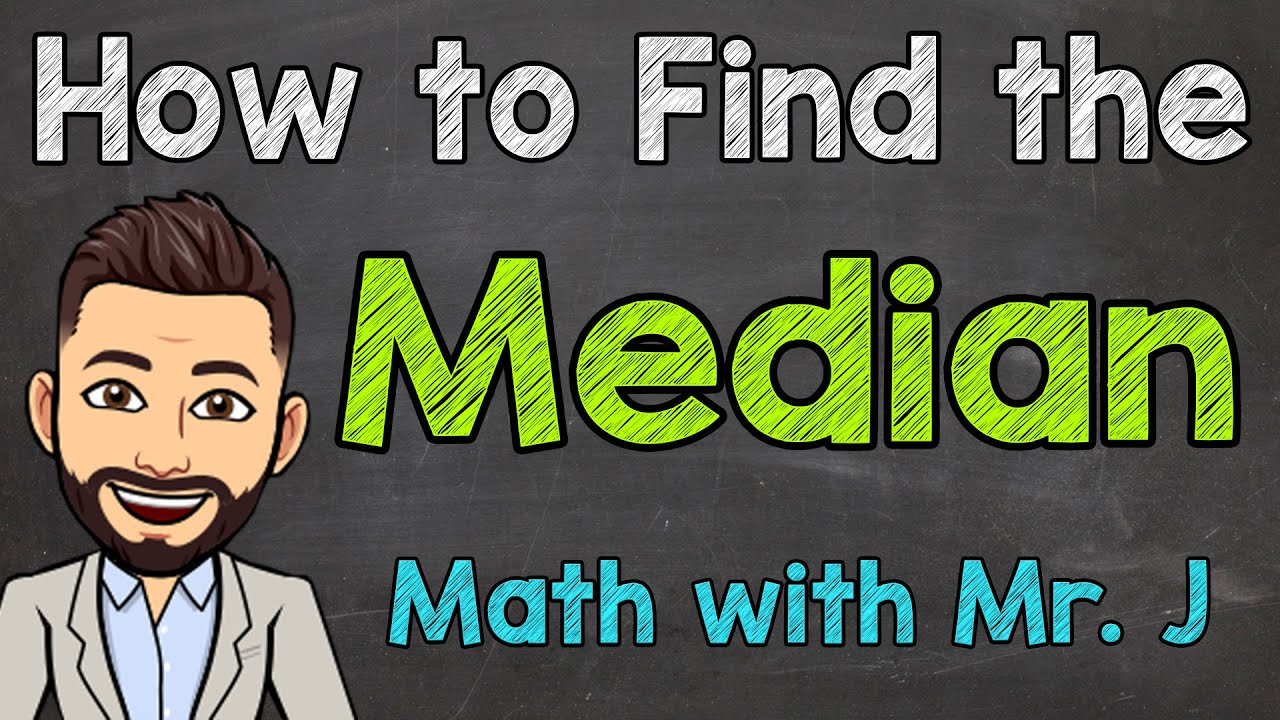 Learn How to Find the Median 📊 | Math with Mr. J