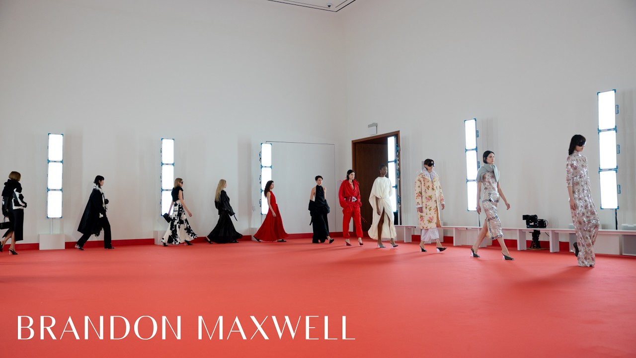 Brandon Maxwell Spring Summer 2026 Runway Show ✨