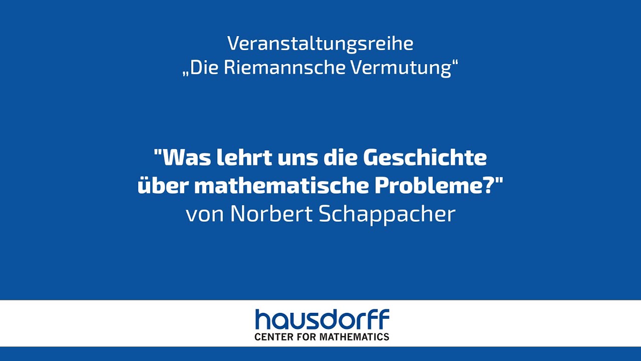 Die wichtigsten mathematischen Herausforderungen des 21. Jahrhunderts 🧮