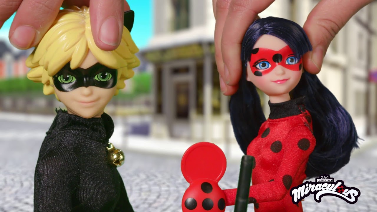 Scooter Miraculous & Poupées : Balade avec Ladybug 🛴