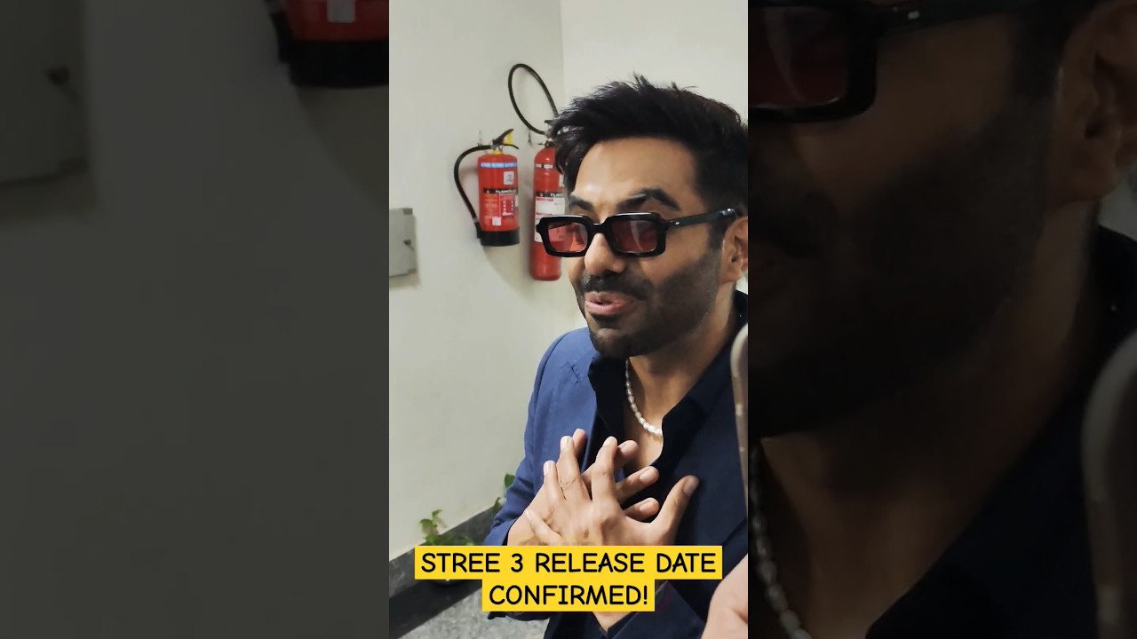 Stree 3 Release Date Confirmed By Bittu Aparshakti Khurrana