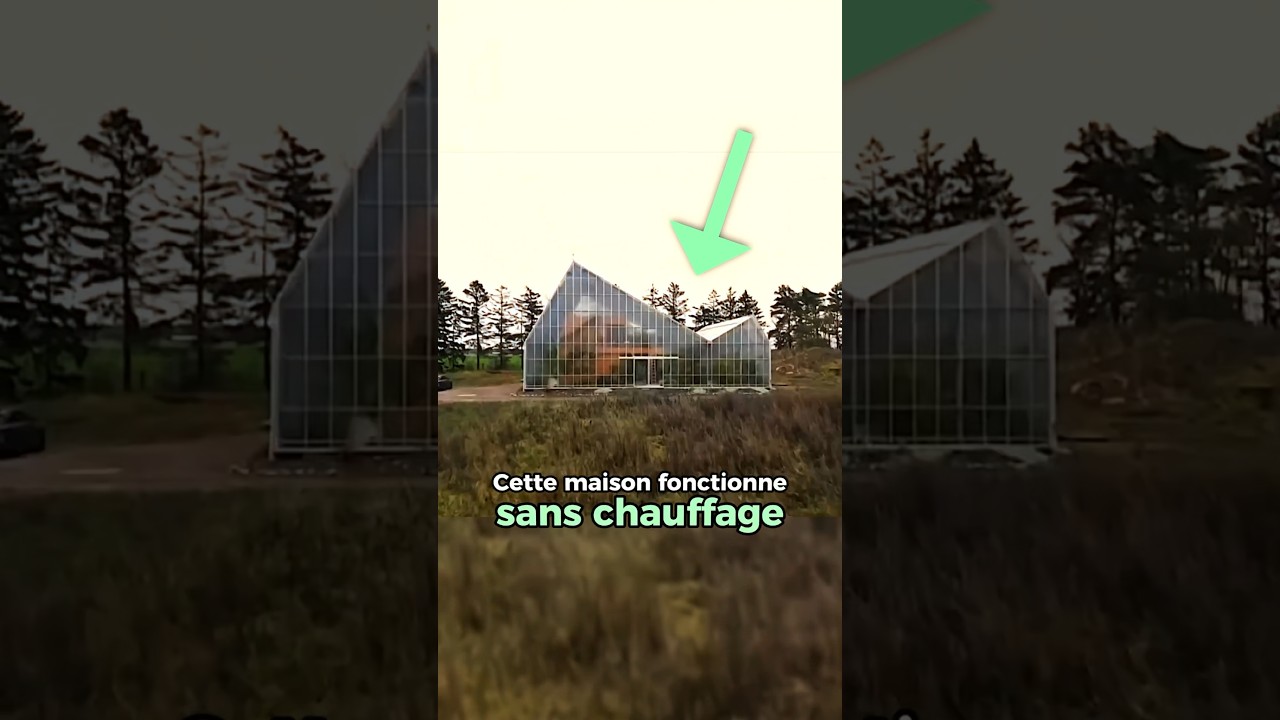 Découvrez cette maison innovante qui fonctionne sans chauffage ❄️