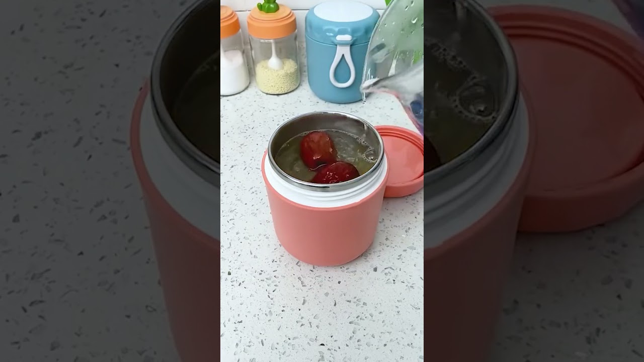 Cà Mèn Đựng Thức Ăn Giữ Nóng Lạnh Tiện Lợi 🍱 #Shorts