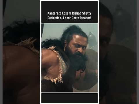 Kantara Chapter 1 Kosam Rishab Shetty Dedication, 4 Near-Death Escapes! #kantarachapter1 #kantara2