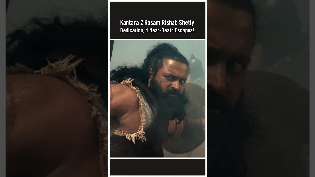 Kantara Chapter 1: Rishab Shetty’s Near-Death Escapes 🚨