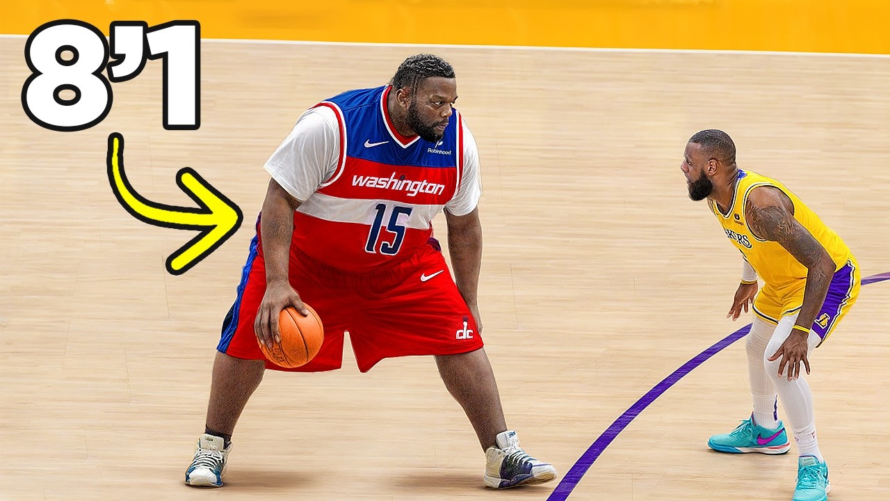 8FT Giant Too Big for the NBA 🏀