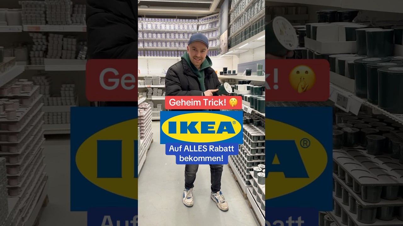 So einfach ist IKEA-Rabatt! 🛍️