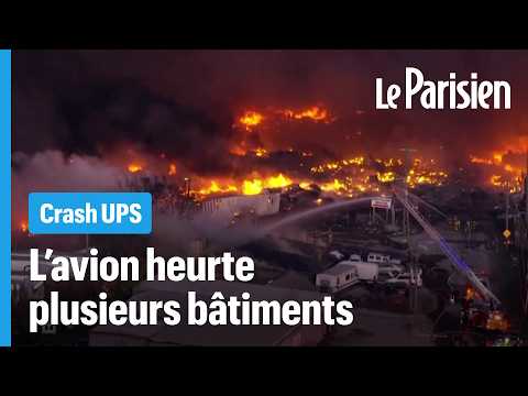 Crash de l’avion UPS à Louisville : le moteur gauche s’est détaché au décollage