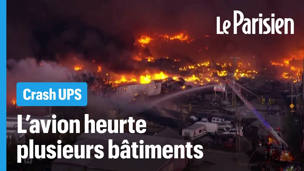 Crash de l’avion UPS à Louisville : moteur gauche se détache lors du décollage ✈️