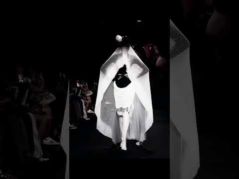 The Designer vs his Designs ✨⚡ #robertwun #hautecouture #dress #fashion #model #modeling #runway