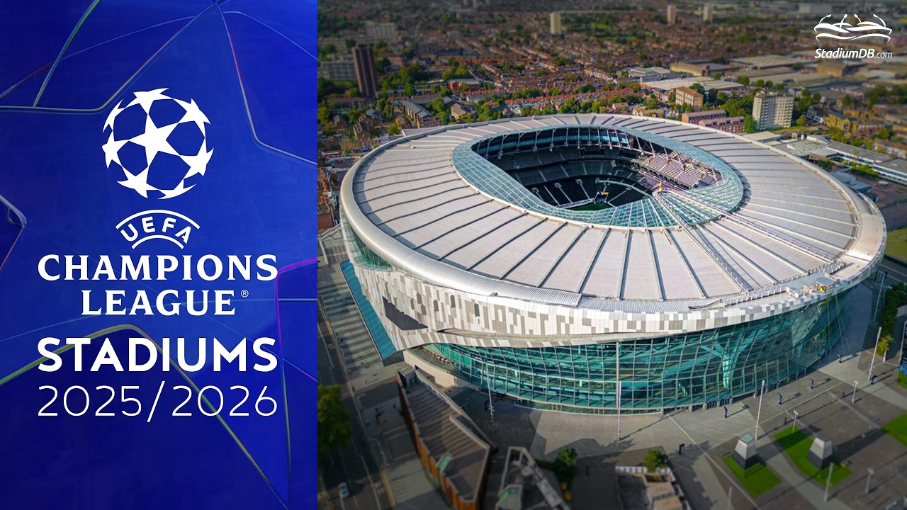 UEFA Champions League Stadiums 2025/26 🏟️