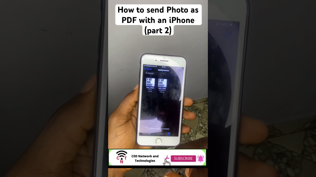 iPhone Recent Hacks: How to Send a Photo as a PDF (Part 2)