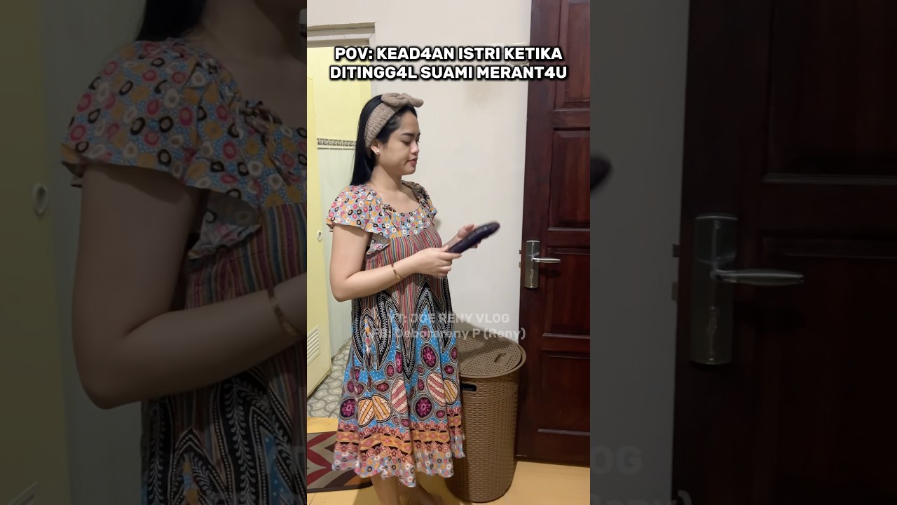 KEADAAN ISTRI KETIKA DITINGGAL SUAMI MERANTAU #lucu #ngakak #couplecomedy #couplegoals #pasutri