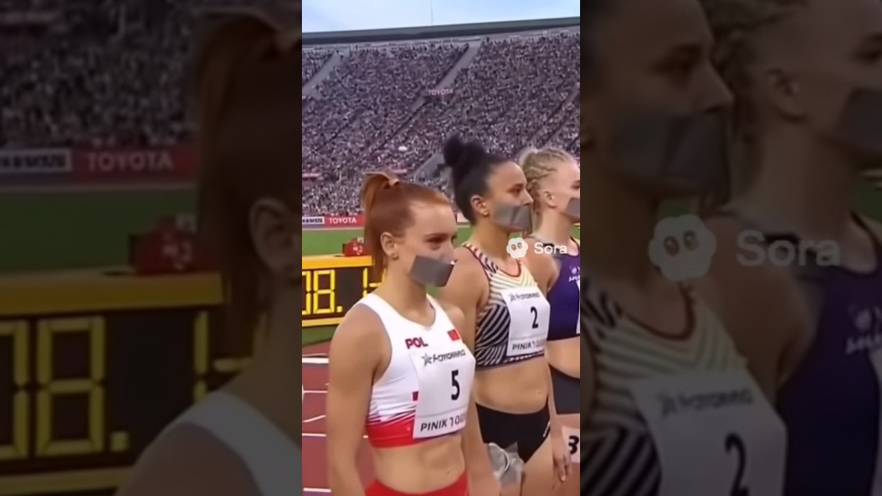 Zawody w nie darciu ryja na czas #zawody #kobiety #śmieszne #humor #olimpiada