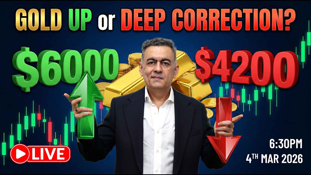 🔴 GOLD & SILVER LIVE ANALYSIS | GOLD Surge to $6000 or Fall to $4200?
