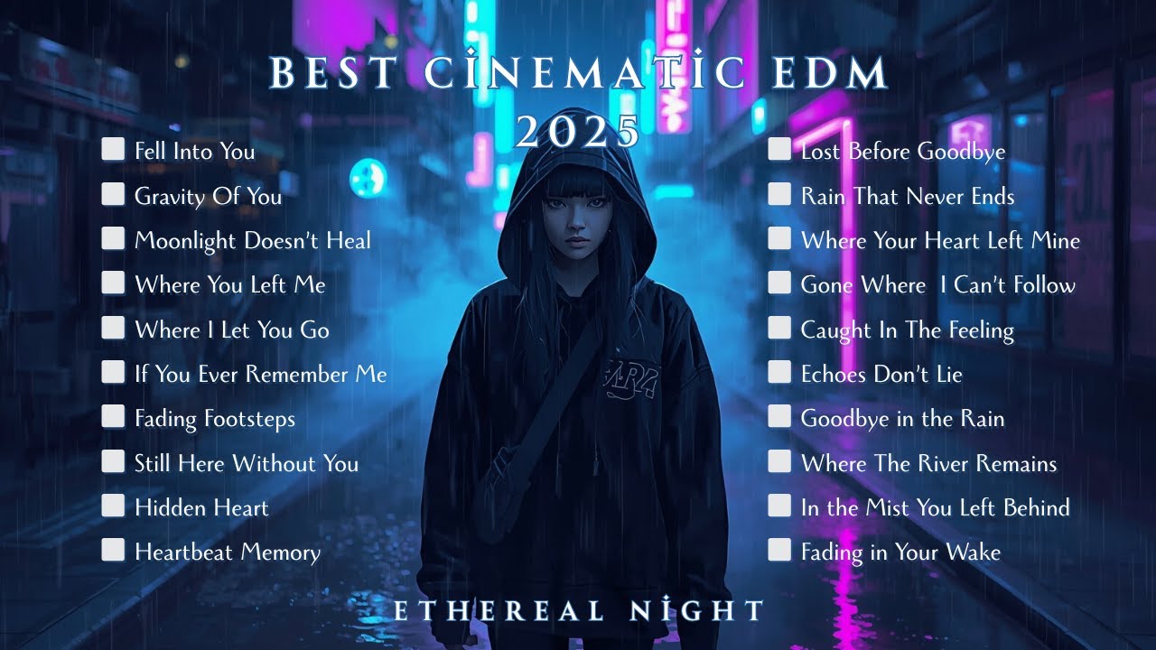 Endless Rain: Emotional 1-Hour Cinematic EDM Mix in Alan Walker Style 🌧️