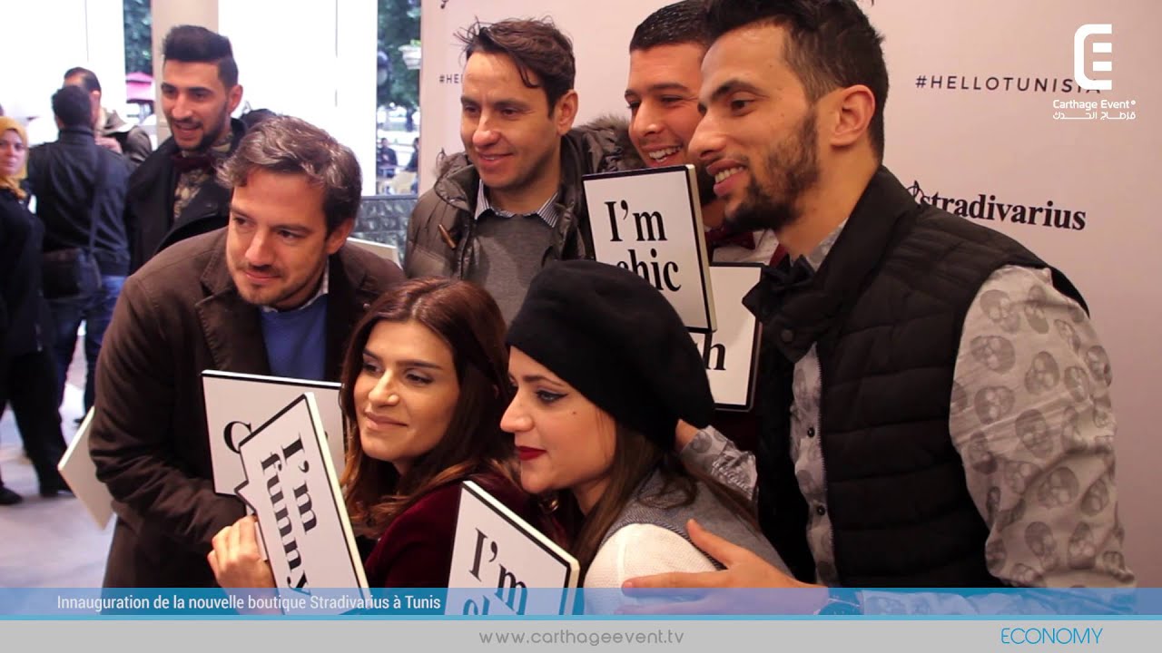 Ouverture de la nouvelle boutique Stradivarius à Tunis 🎉