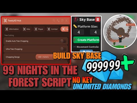 [NEW UPDATE🌋] Best 99 Nights in the Forest Script ToastyXD Hub *No Key* // UNLIMITEDDIAMONDSFARM