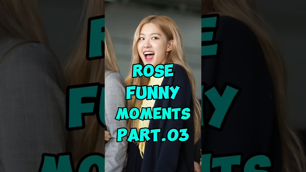 Rosé Funny Moments Compilation Try Not to Laugh Challenge That Makes Everyone Laugh