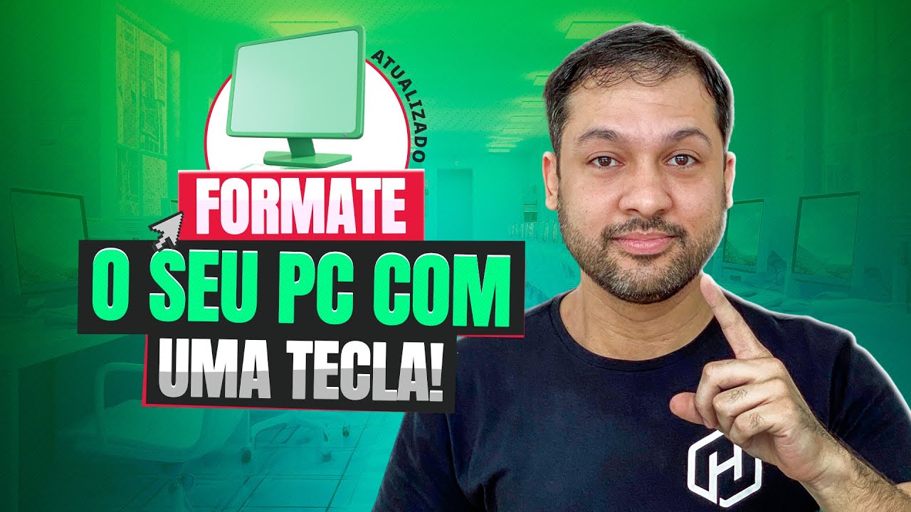 🤯Como formatar o PC sem pen drive ou CD/DVD😱 - Windows 8, 8.1, 10 e 11  @HardwareRedesBrasil