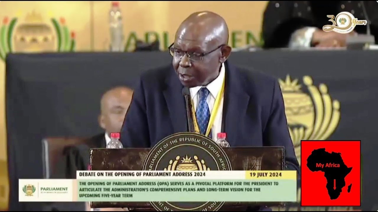 MK Party John Hlophe Criticizes Ramaphosa During Parliament Opening Address