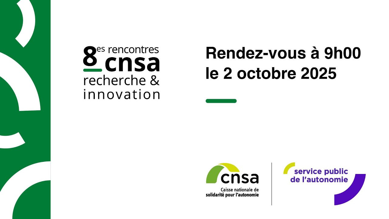 Rencontres CNSA 2024 : Innovation et Recherche pour le Bien Vieillir 🌟